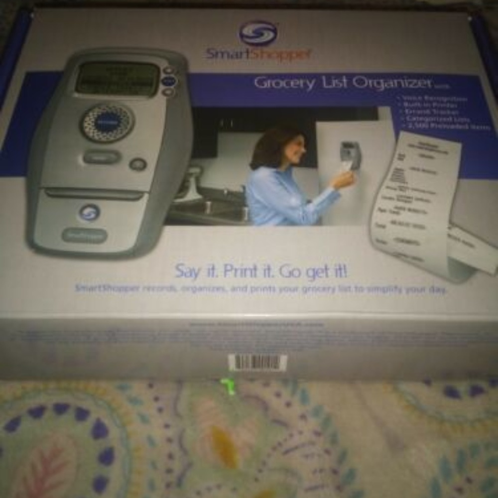 Smart Shopper Grocery List Organizer